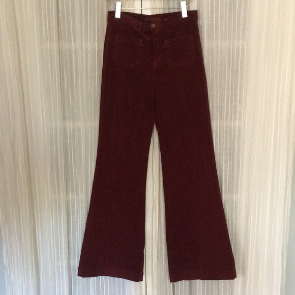 NWOT J Brand Fine Corduroy Flare Pants - Picture 2 of 8